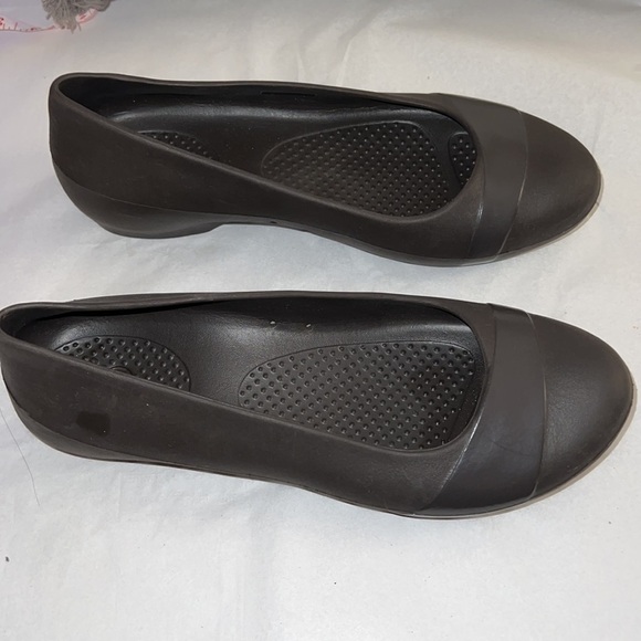 CROCS ballerina flats Sz‎ 7 W - Picture 3 of 8